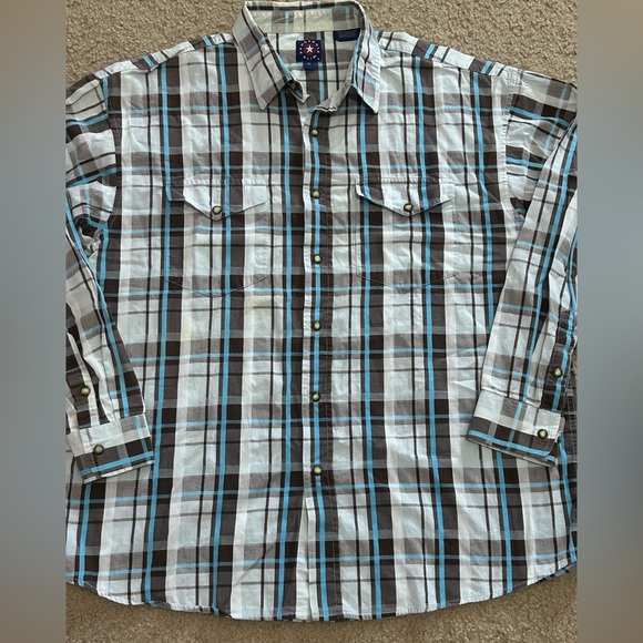 Panhandle Slim Men’s XL Pearl Snap Shirt - Picture 8 of 8